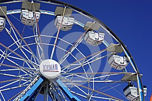 Ferris wheel at Kemah, Texas boardwalk