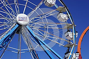 Ferris wheel at Kemah, Texas boardwalk