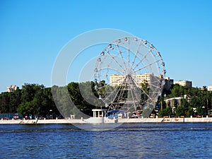 Ferris wheel in Khabarovsk