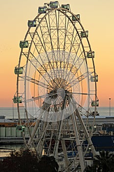 Ferris wheel in Malag