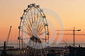 Ferris wheel in Malag