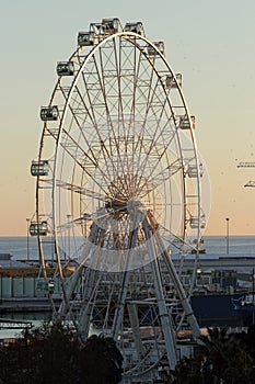 Ferris wheel in Malag