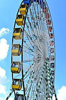 Ferris Wheel on the midway, Oklahoma State iFair photo