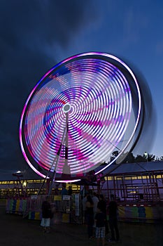 Ferris Wheel In Motion