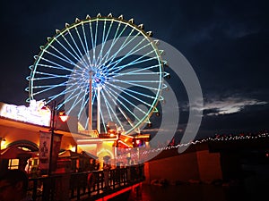 Ferris wheel named `Shunde eye` in Foshan, Guangdong, China