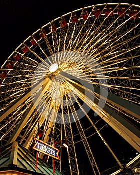 Ferris wheel at Navy Pier, Chicago