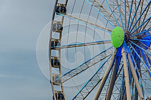 Ferris Wheel Neon Lights
