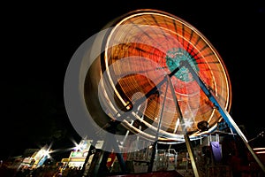 Ferris Wheel at Night