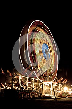 Ferris Wheel at night