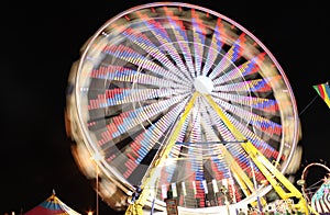 Ferris Wheel at Night