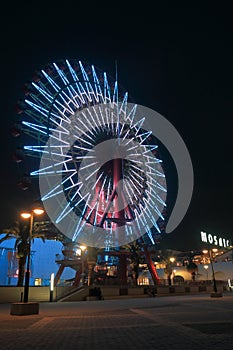 Ferris wheel illumination Kobe Japan