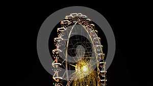 Ferris wheel in Odessa time lapse