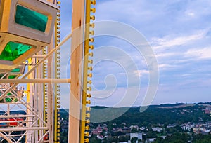 Ferris Wheel over German town