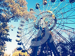 Ferris wheel in Poltava