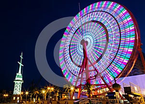 Ferris wheel at Port of Kobe