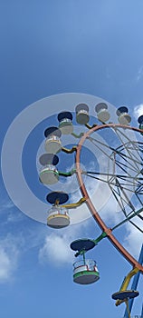Ferris wheel at the saloka park