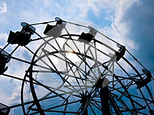 Ferris Wheel Silhouette