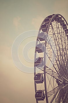 Ferris Wheel Silhouette