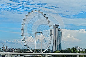 Ferris wheel Singapore Flyer