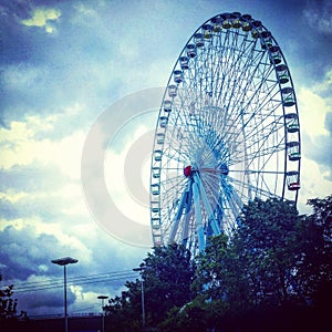 Ferris Wheel from the State Fair in Dallas, TX