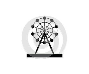 Ferris Wheel symbol attraction entertaiment icon