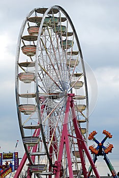 Ferris wheel in theme park