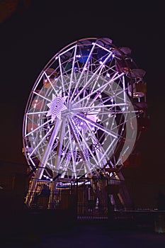 Ferris wheel in Tibidabo amusement park
