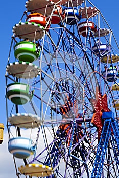 The ferris wheel on Tibidabo, Barcelona