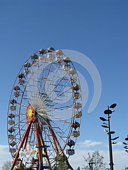 Ferris wheel in Tigre, Buenos Aires photo