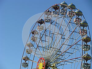 Ferris wheel in Tigre, Buenos Aires photo