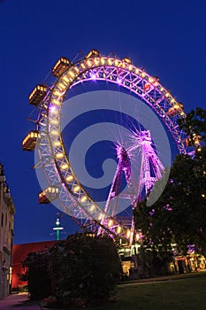 Ferris wheel in Vienna