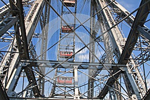 Ferris wheel . Vienna. Austria