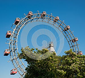 Ferris Wheel of vienna prater park