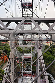 Ferris wheel at Wurstelprater in Prater park