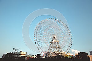 Ferris wheel in yokohama