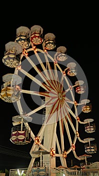 Ferris Wheel n the Night at Kassala photo