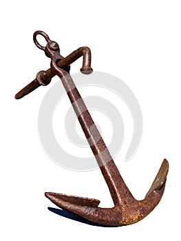 Ferruginous old anchor