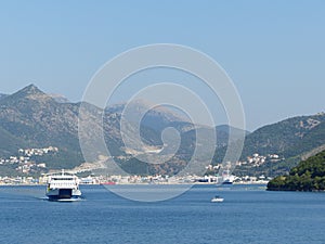Ferry in Albania
