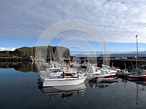 Ferry Port Baldur in Stykkisholmur, Iceland