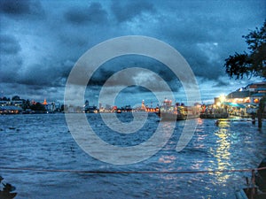 Ferry boat in Chaophaya River