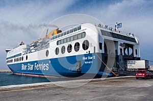 Ferry Boat in Greece