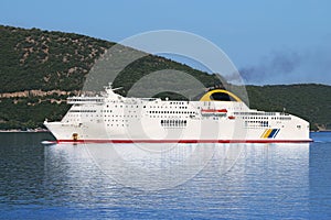 Ferry boat Ionian sea