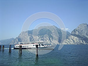 Ferry Boat Lake Garda Italy