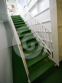 Ferry boat stairs