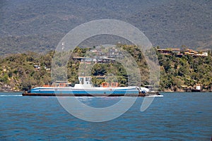 Ferry Boat Transport between Ilhabela and Sao Sebastiao - Ilhabela, Sao Paulo, Brazil