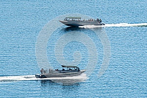 Ferry Boats on Jenny Lake