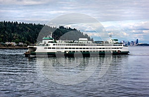 Ferry Boat Seattle Washington photo