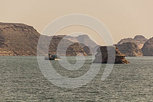 Ferry crossing Lake Nasser, Egy