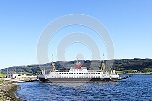 Ferry department in Argyll leaving Colintraive photo