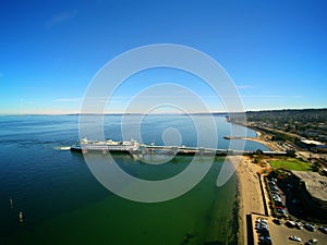 Ferry Docked in Edmonds Washington photo